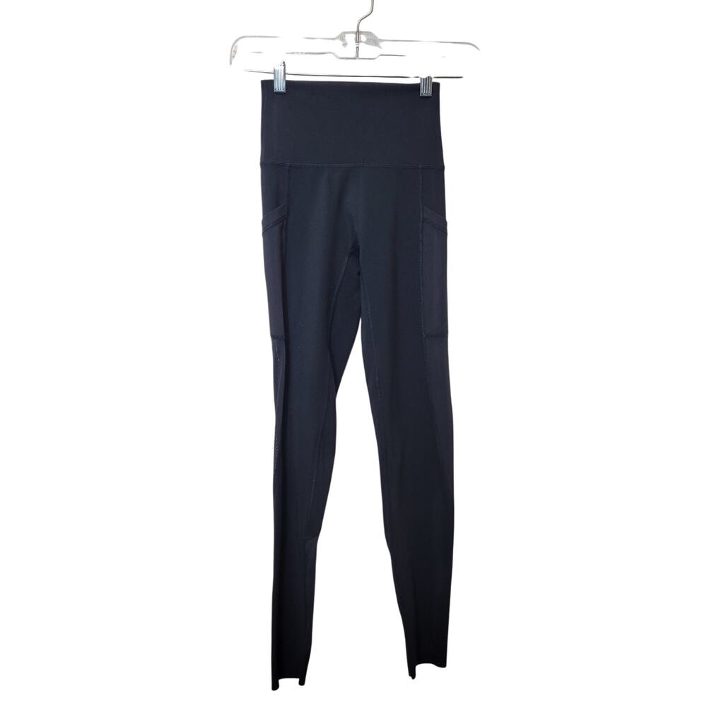 OFFLINE by Aerie Black Leggings Size XS Mesh Pocket Athletic Yoga